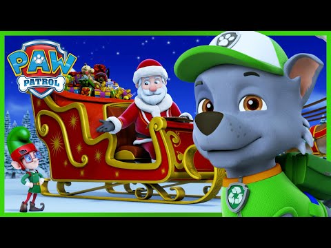 Видео: Чейс и Роки помагат за спасяването на празниците и още! - PAW Patrol Bulgarian - карикатури за деца