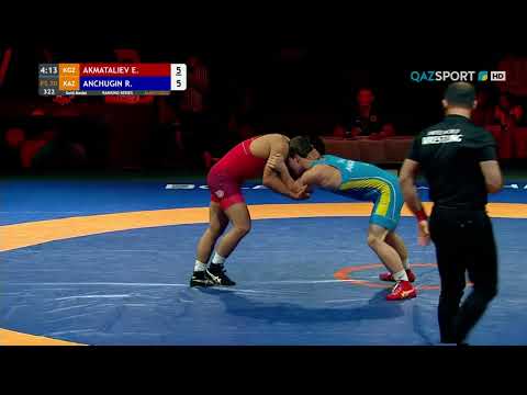 Видео: Еркін күрес. «Bolat Turlykhanov Cup». 70 кг. Родион Анчугин - күміс жүлдегер