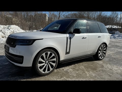 Видео: Range Rover 2023г, 4.4 - 530лс, 10.000км, цена 22.000.000 рублей.