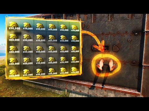 Видео: Спалил Нычку через стенку по Ногам в Rust/Раст