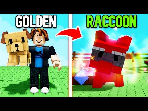 Видео: Обмен из золотистого лабрадора на радужного енота в одном видео! (Вырастите сад)