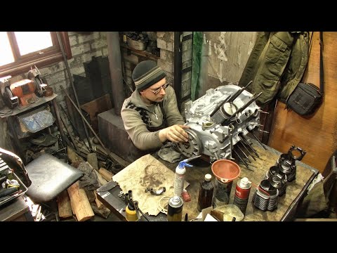 Видео: Проект "Фунтик" / 23 серия / Продолжаю сборку двигателя ЛуАЗа