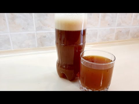 Видео: Пошаговое приготовление! Домашний КВАС из ржаного солода. Оочень вкусный!