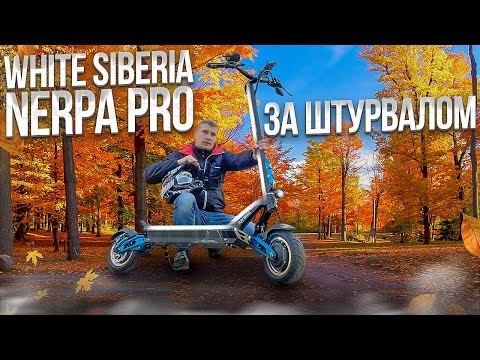 Видео: White Siberia Nerpa PRO по дорогам и тротуарам.