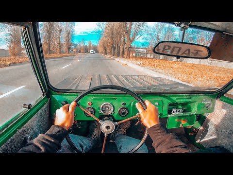 Видео: ИНВАЛИДКА. УДИВИТЕЛЬНЫЙ АВТОМОБИЛЬ из СССР  "СМЗ С-3Д 1970" POV