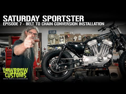 Видео: Saturday Sportster - Сезон 1 - Эпизод 7 - Установка ременной передачи на цепь