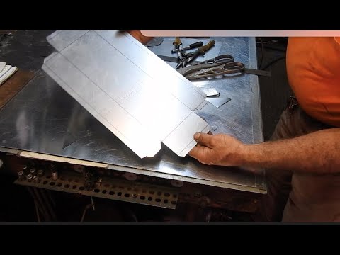 Видео: Давайте построим простой лоток для инструментов из листового металла
