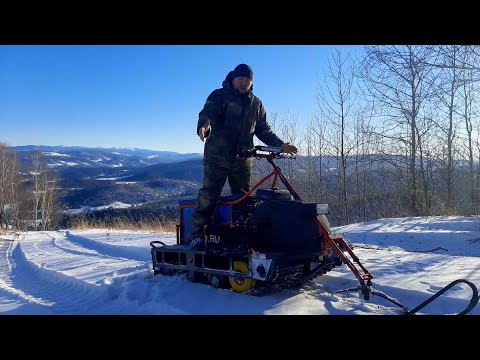 Видео: Мотовездеход Бурлак ЭКСПЕДИТОР, ПЕРЕДЕЛАЛ ЗА 3 ГОДА!!