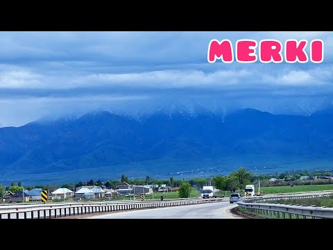 Видео: Взлет в небеса: Величие гор и невероятные виды. Мерке. Трасса Алматы-Тараз - 1 Minute Story NS