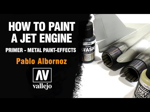 Видео: 🇺🇸🇪🇸КАК СОЗДАТЬ ЭФФЕКТ РЕАКТИВНОГО ДВИГАТЕЛЯ МЕТАЛЛИЧЕСКОЙ КРАСКОЙ от Пабло Альборноса 🚀⚙️