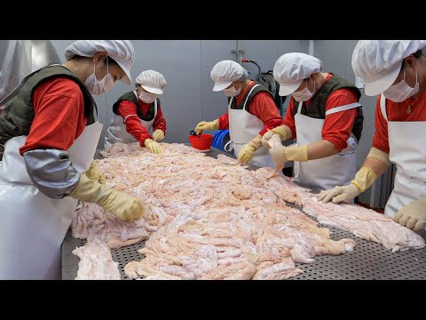 Видео: Жареные свиные кишки - Корейская уличная еда