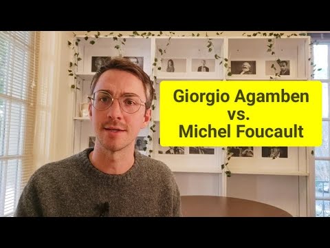 Видео: Джорджо Агамбен против Мишеля Фуко