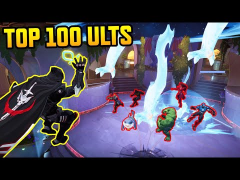 Видео: ТОП-100 ИДЕАЛЬНЫХ УЛЬТИМАТОВ В MARVEL RIVALS!