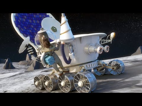 Видео: Белка и Стрелка: Тайны космоса 🌙 Живые камни (28 серия) 💥 Развивающий мультфильм для детей