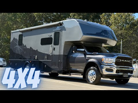 Видео: Готов к бездорожью! Автодом класса C, 4x4, Dynamax Isata 5 | 30 FW, 2023