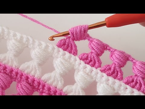 Видео: очень простой узор детского пледа крючком для начинающих - Схемы вязания пледов