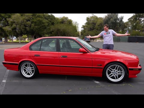 Видео: E34 BMW M540i это ультра-редкий, ультра-особенный спортивный седан