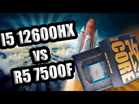 Видео: Тест i5 12600HX vs 7500F. Jginyue b760i gaming и i9 12900hx