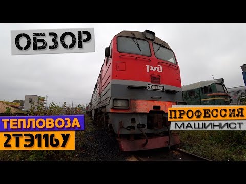 Видео: Обзор тепловоза 2ТЭ116У