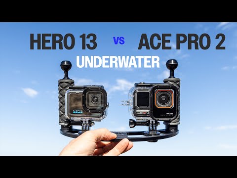 Видео: Insta360 Ace Pro2 против GoPro Hero 13 — сравнение подводного видео