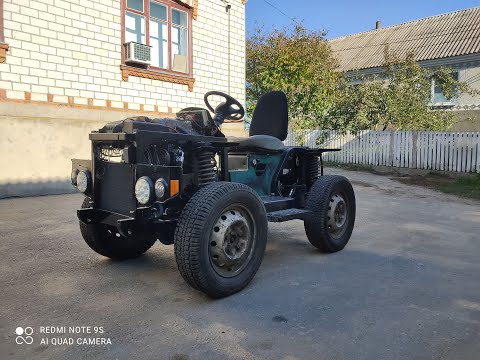 Видео: саморобний трактор 4x4