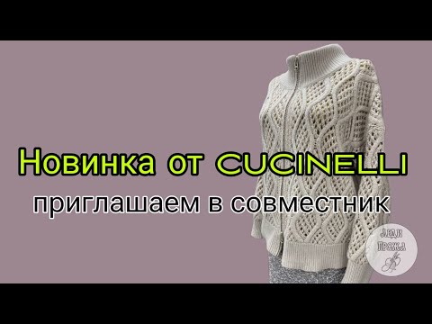 Видео: Связали новинку от Кучинелли. Приглашаем в совместник. (перезалив видео)