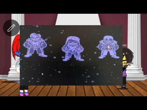 Видео: Реакция Андертейл на Murder Time Trio - SiRus*KROGAR*Айсер