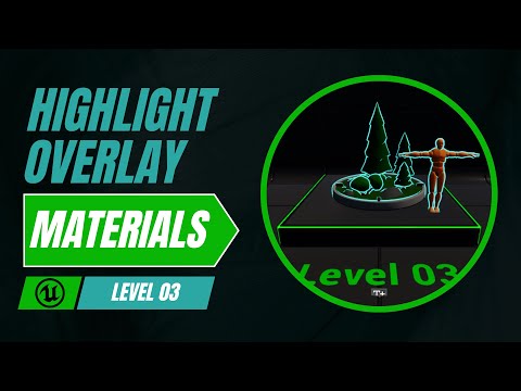 Видео: Учебник по подсветке/наложению материалов в Unreal Engine (Уровень 3) | Бесплатная загрузка плаги...