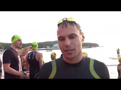 Видео: Триатлонът "Лъвско сърце" събра над 700 души на плажа в Приморско