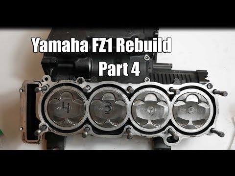 Видео: Yamaha FZ1 Rebuild Часть 4