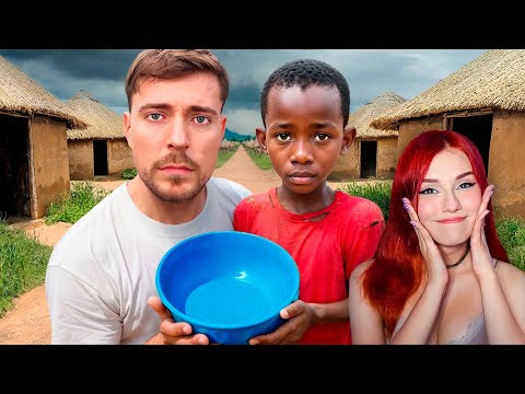 Видео: Нажми На Это Видео, Чтобы Накормить 1 Человека MrBeast (Мистер Бист) Реакция