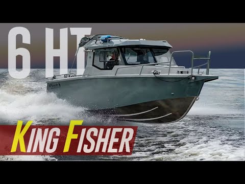 Видео: Маленький и Хищный КОРОЛЬ РЫБАК из Питера: Хардтоп KF 6 HT - НЕДОРОГО! Обзор катера от KF Boats.