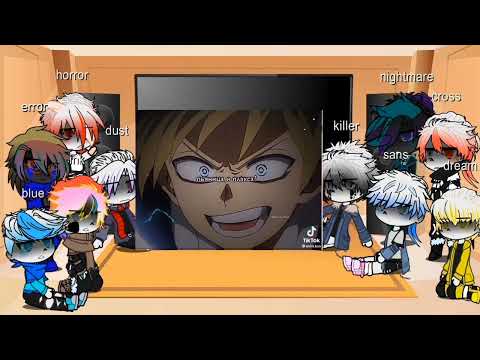 Видео: реакция сансов на т/и || Sans au react to y/n ||🇬🇧\🇷🇺||вы просили, получайте.