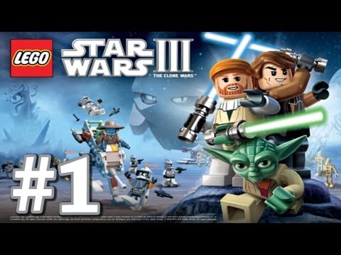 Видео: Прохождение Lego Star Wars 3: The Clone Wars, Пролог (1).