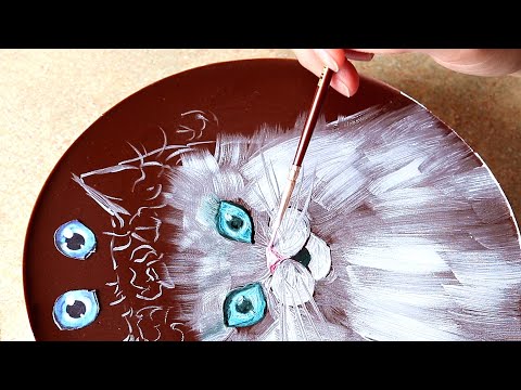 Видео: Как РИСОВАТЬ на торте 🎨 РИСУНОК по шоколаду 🖌 Роспись торта Птичье молоко 🖌 How to paint chocolate