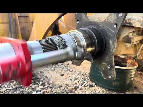Видео: ВОССТАНОВЛЕНИЕ ПОСАДОК ПОД ПОДШИПНИКИ НА ОСИ ФРОНТАЛЬНОГО ПОГРУЗЧИКА