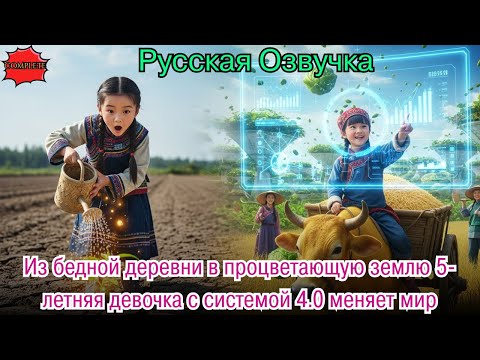 Видео: Из бедной деревни в процветающую землю 5-летняя девочка с системой  4.0 меняет мир.#дорама#2025