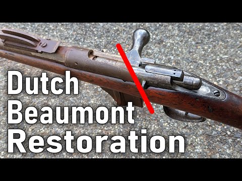 Видео: Голландская модель 1871/88, реставрация Бомонта