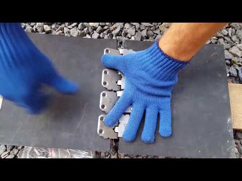 Видео: Механическая стыковка транспортерной ленты замками U45 - похоже на Flexco R2, Barger B2, MLT MS 45