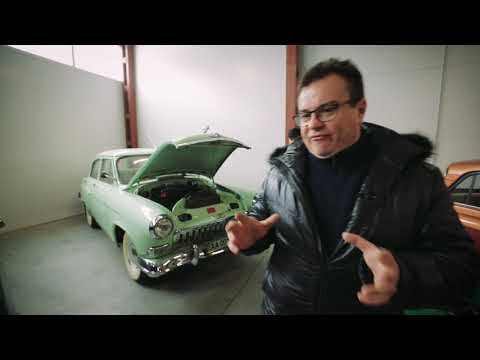 Видео: Волга ГАЗ-21, запуск и подготовка к зимнему тесту.