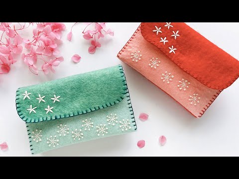Видео: Как сделать кошелек для монет  | DIY Mini Pouch / Coin Purse Sewing