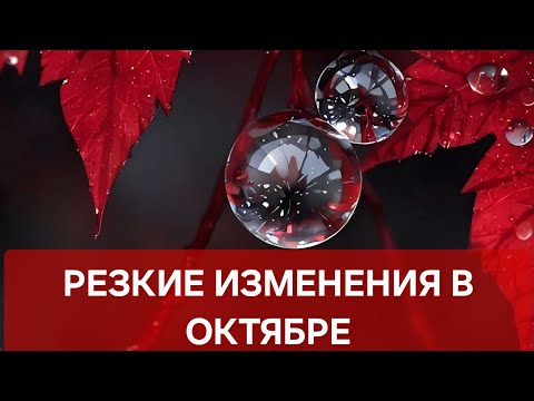 Видео: РЕЗКИЕ ИЗМЕНЕНИЯ В ОКТЯБРЕ🥰🥰🥰🥰🥰