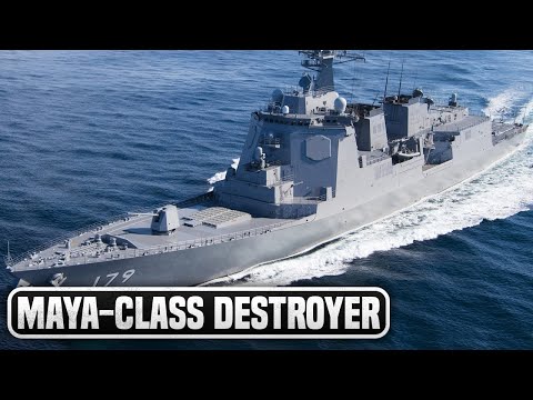 Видео: Эволюция японской системы AEGIS: описание эсминцев класса «Майя»