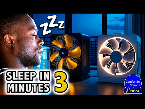 Видео: Идеальный белый шум для глубокого сна | Комбинация вентилятора и обогревателя, 10 часов сладких снов