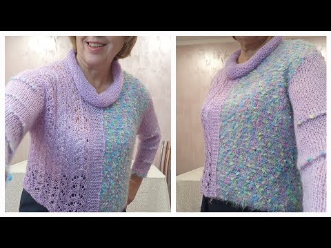 Видео: Конкурс "Кикиморы тоже вяжут " часть 2 Сиреневый туман для кикиморы связан!