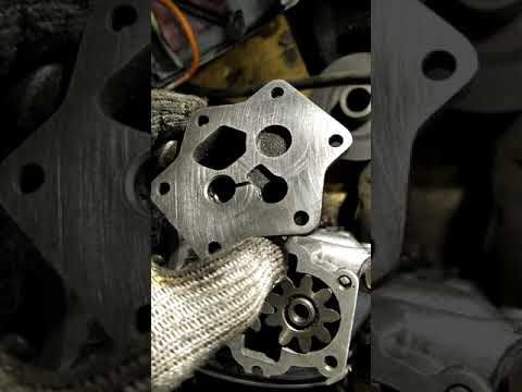 Видео: как проходит масло через насос Опель фронтера 2.3дт