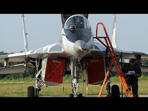 Видео: Авиабаза Васильков UKKW, съёмка 11 Июля 2013