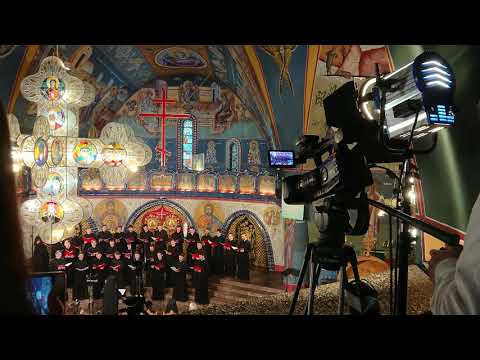 Видео: Мужской хор Киевской духовной академии - Покаяния отверзи ми двери - Чесноков