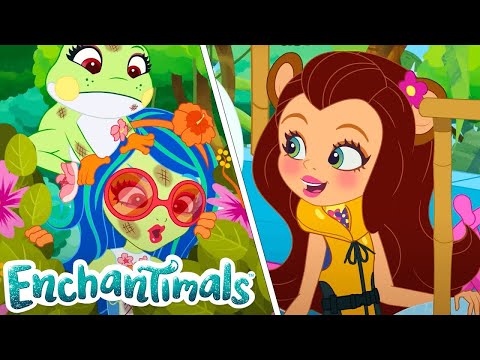 Видео: Энчантималс 💚 Лучшие приключения в лесу джунглей от Enchantimals! 💚 | Сборники Энчантималс