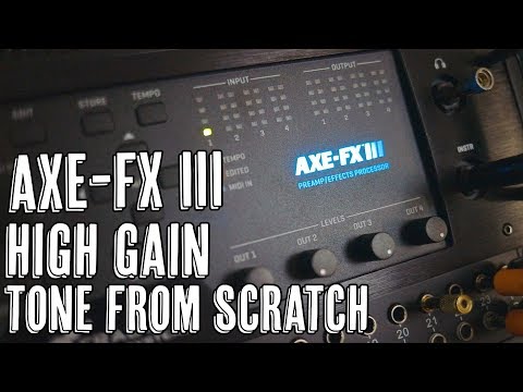 Видео: Axe-Fx III Высокочувствительный тон с нуля!